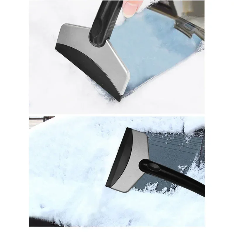 Car Ice Scraper Snow Removal Shovel Winter Windshield Window Snow Cleaning Scraping Tool Auto Ice Breaker Snow Shovel Accessorie