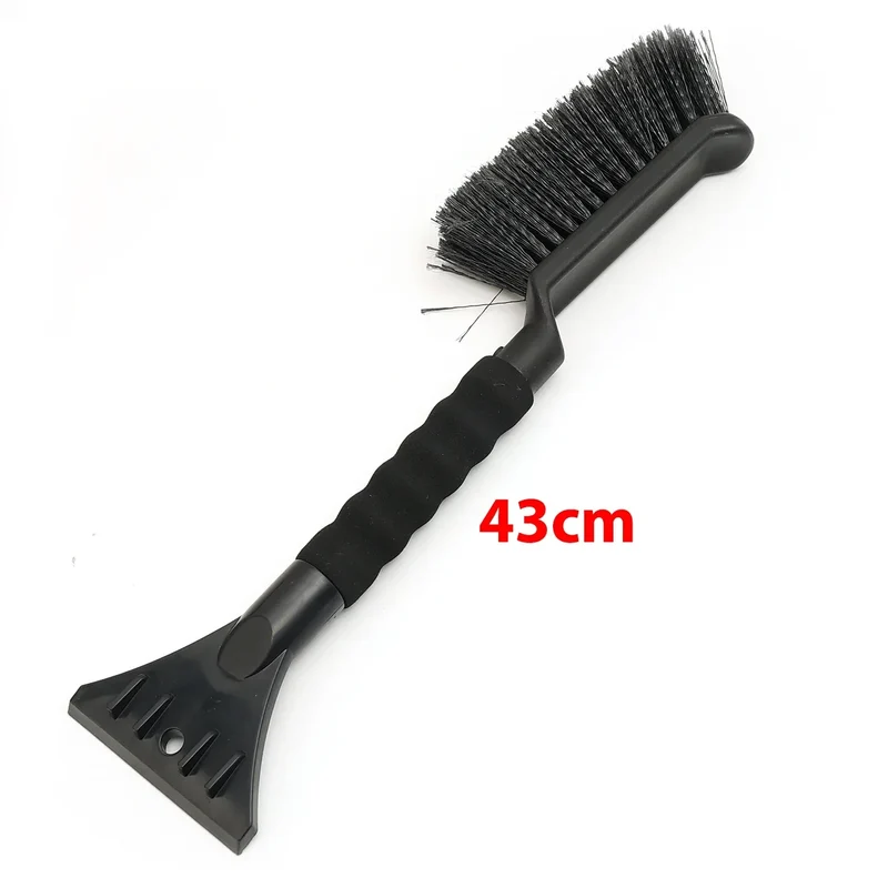 Ice Scrapers for Car Windshield 2 in 1 Snow Scraper and Brush Ergonomic Foam Grip Snow Cleaner for Car Window Ice Scraper 43cm