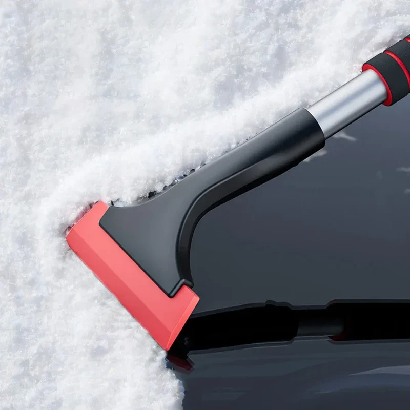 Car Snow Shovel With Sponge Handle Extendable Ice Scraper Defrosting Snow Removers Windshield Snow Remover Auto Cleaner Tools