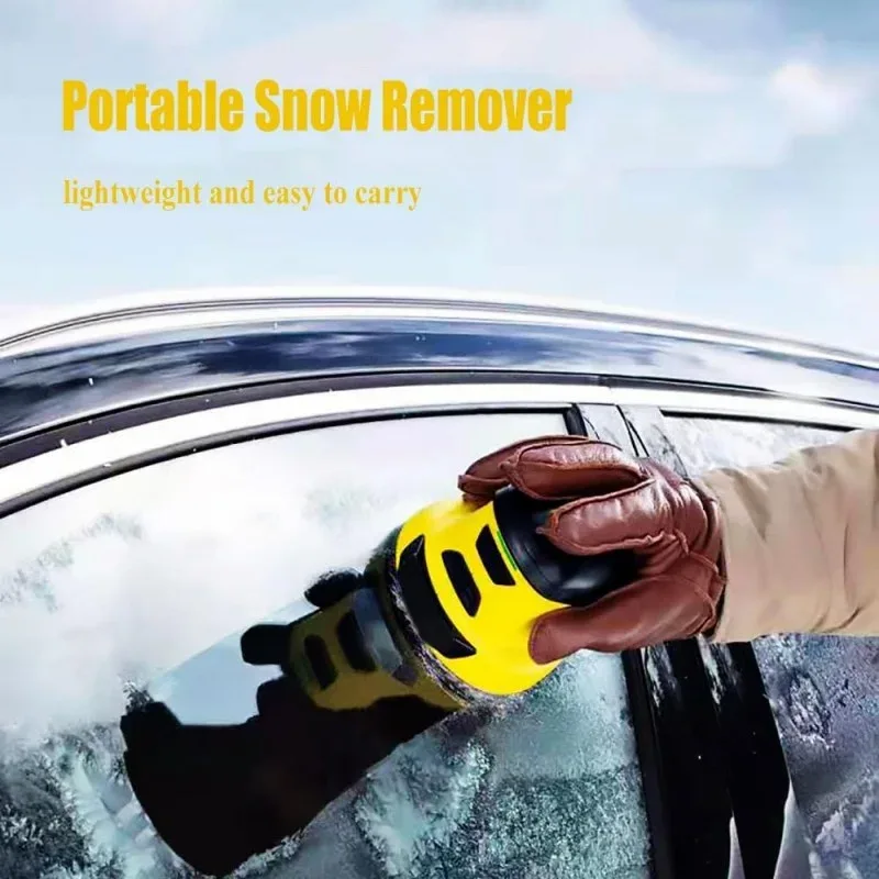 Electric Ice Scrapers For Car Wind Shield USB Rechargeable Electric Handheld Snow Scraper Winter Snow Remover Tool