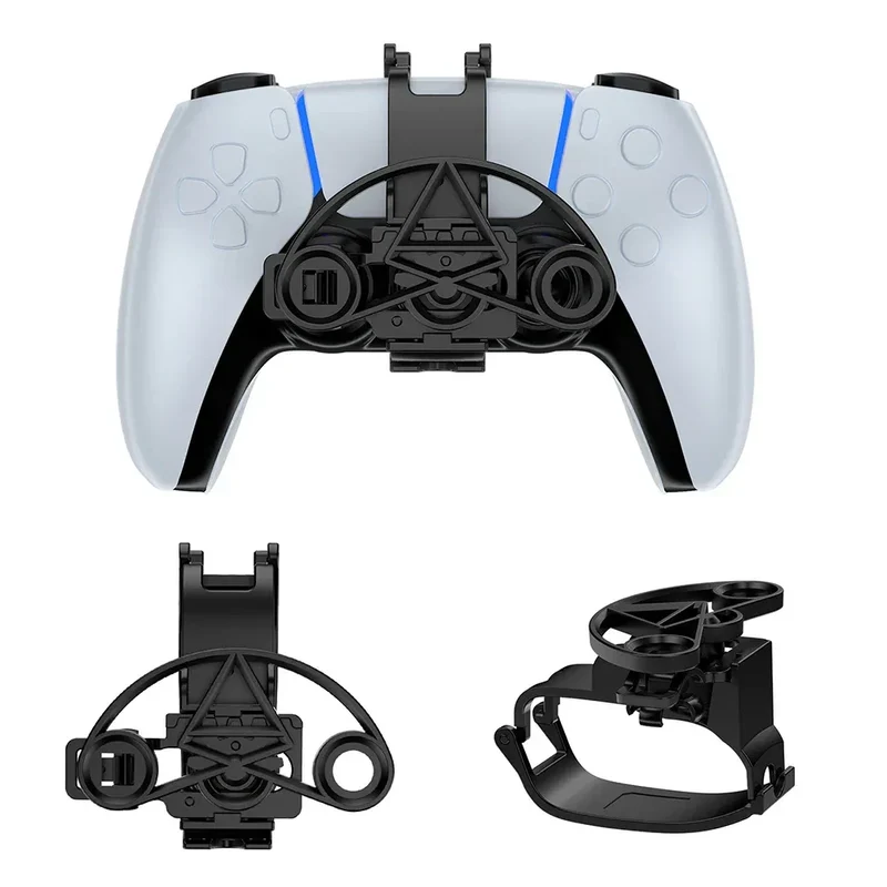 Mini Racing Wheel for Sony PS5 Game Controller 3D Printing Game Console Steering Wheel Handle Auxiliary Replacement Accessories