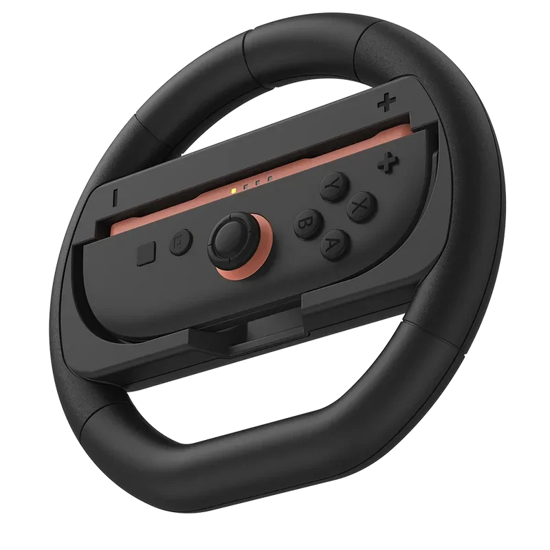 2 Pcs/Set Racing Steering Wheels for Switch 2 JoyCon Controller Attachment Accessories for Nintendo Switch 2 Mario Kart Games