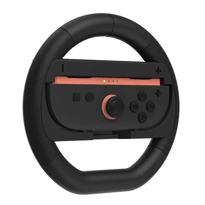 2 Pcs/Set Racing Steering Wheels for Switch 2 JoyCon Controller Attachment Accessories for Nintendo Switch 2 Mario Kart Games