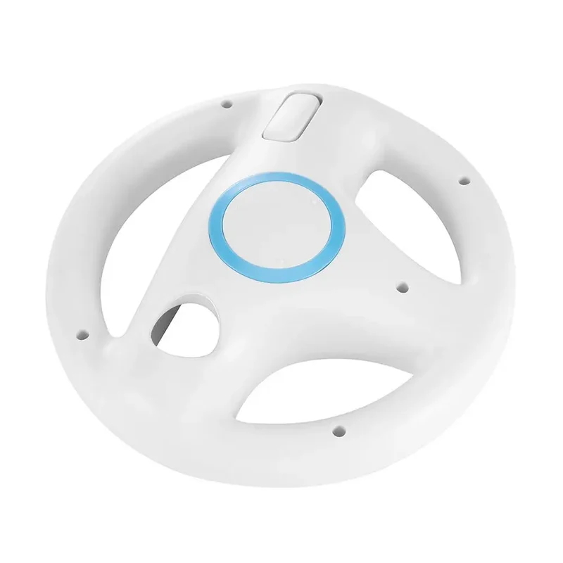 New Durable Plastic Steering Wheel For Nintend For Wii For Mario Kart Racing Games Remote Controller Console Drop Shipping