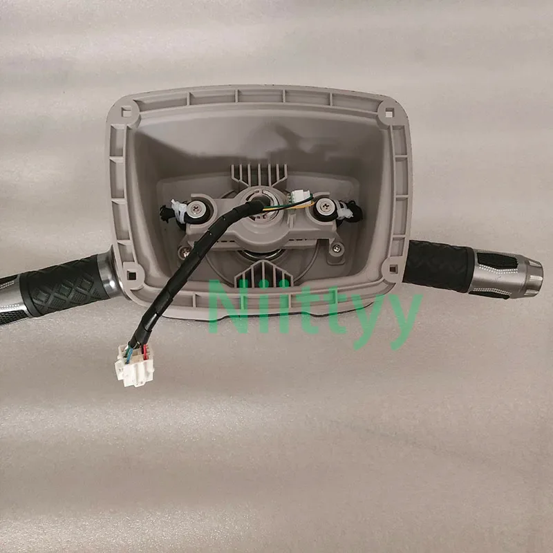 Racing Video Game Machine Super Motorcycle Steering Wheel LED Handlebar with GaugesDIY Kit Arcade Children's Simulation