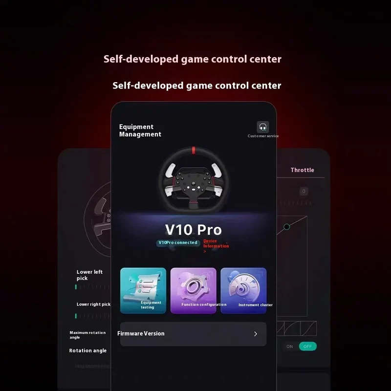 PXN V10 PRO Direct Drive Racing Simulator Game Steering Wheel Euro Truck 2 For PC/Xbox/PS