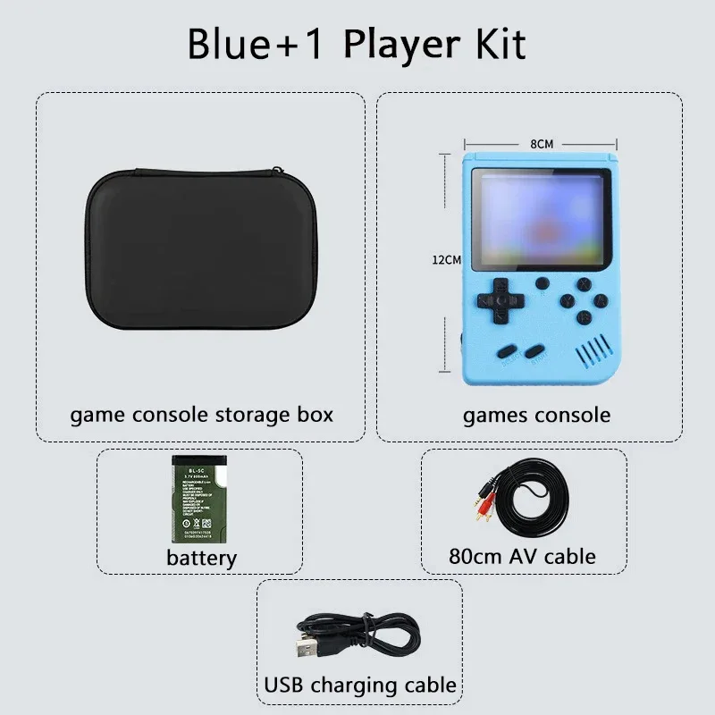 Built-in 500+ Classic games 5 inch arcade retro Console games console for Game boy Emulator TV Video Game Handheld Game Player