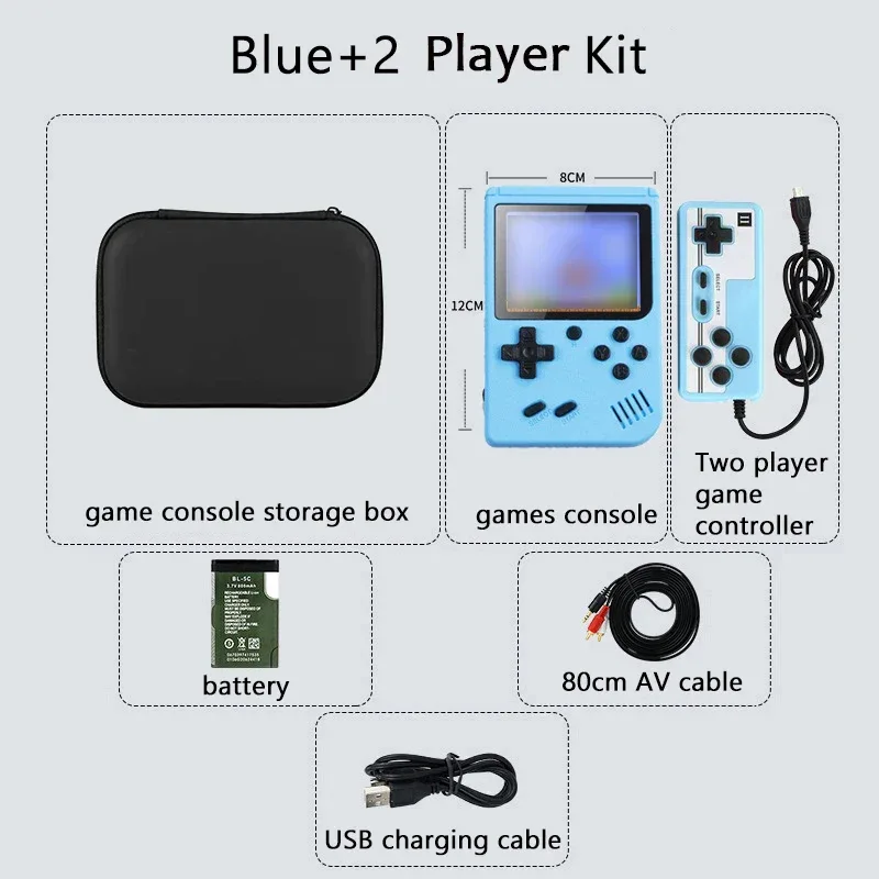 Built-in 500+ Classic games 5 inch arcade retro Console games console for Game boy Emulator TV Video Game Handheld Game Player