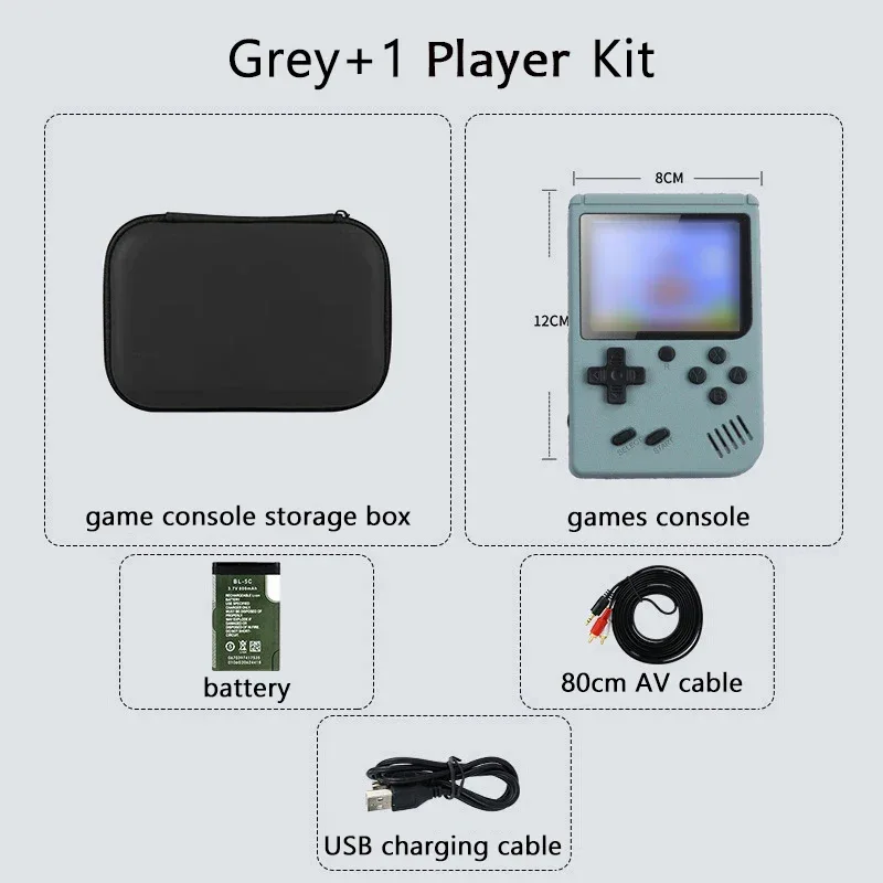 Built-in 500+ Classic games 5 inch arcade retro Console games console for Game boy Emulator TV Video Game Handheld Game Player