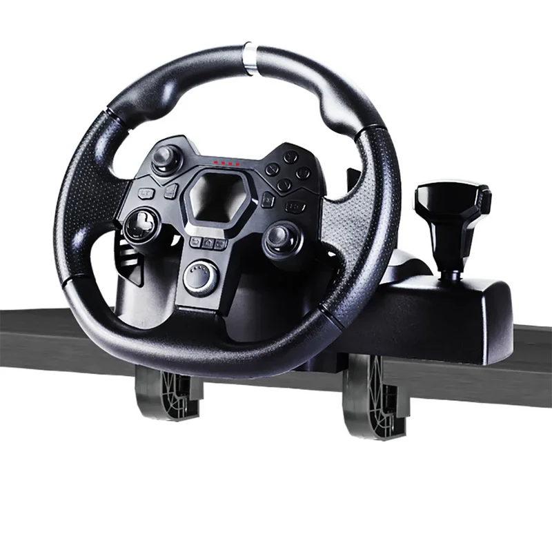 270 Degree Racing Steering Wheel Vibration Controller Game Simulation Racing Pedals for switch/xbox 360/one/pc/ps4/3/Android