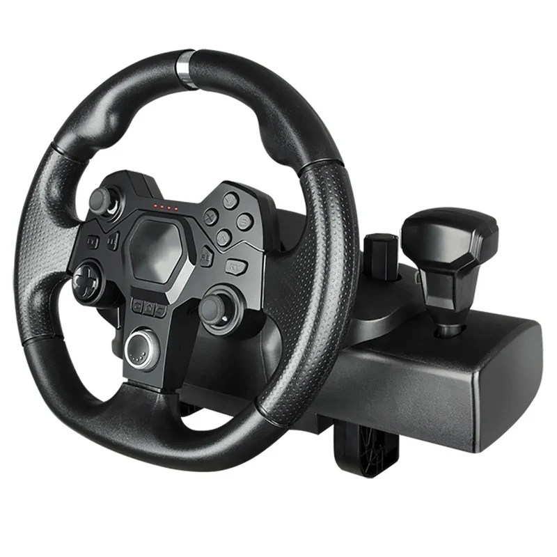 270 Degree Racing Steering Wheel Vibration Controller Game Simulation Racing Pedals for switch/xbox 360/one/pc/ps4/3/Android