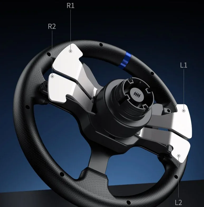 PXN V99 Gaming Steering Wheel for PC Windows/PS4/Switch/Xbox One/Xbox Series X/S