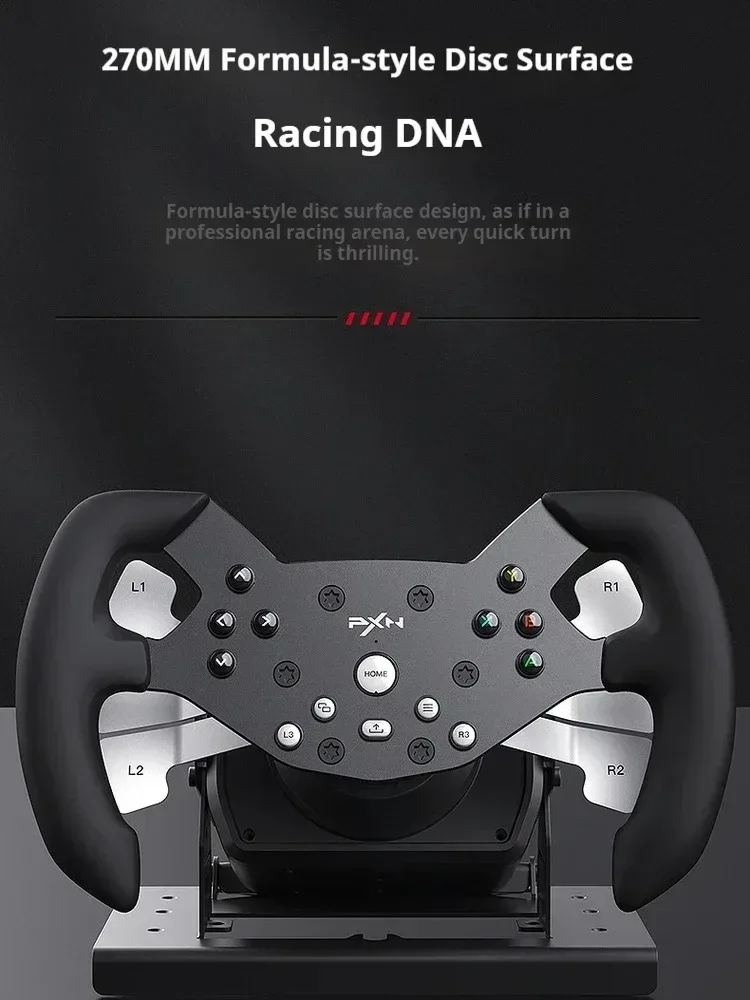 New PXN W V10-F Formula F1 Gaming Steering Wheel Racing Disk Adapted to V10/V10Pro Steering Wheel Racing Man Gifts pxn w v10-f