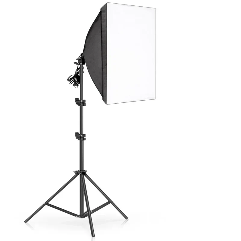 Softbox Light Photography Kit Photo 2M Tripiod for Soft Box Disc Light Led 45W Photo Studio Stand Lighting Shooting Lamp Video