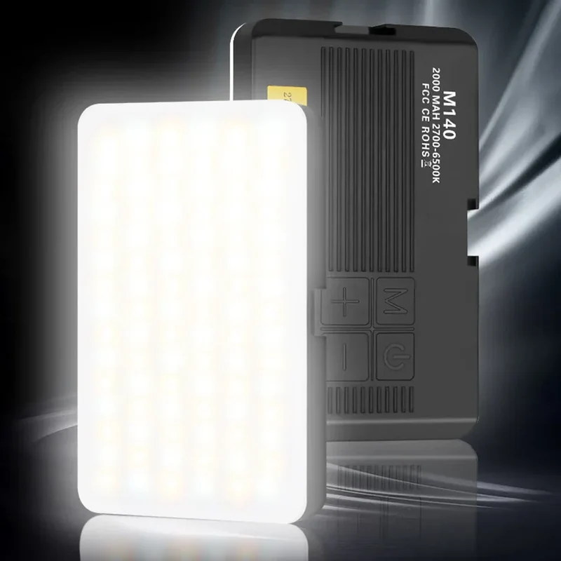 LED Camera Fill Light 2700-6500K RGB Video Light Rechargeable Handheld Fill Light Photography Lighting Accessories