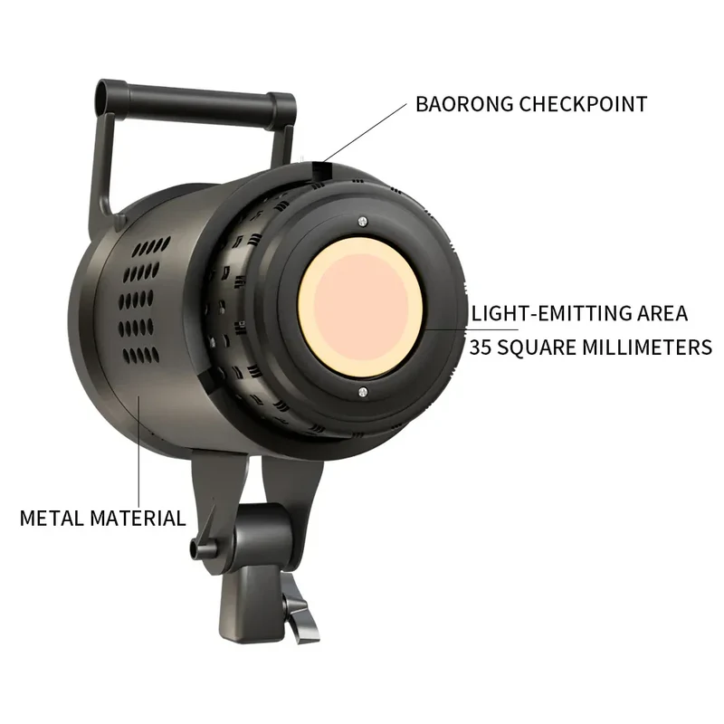 135W Photography LED Video Light Daylight-Balanced Sun Lamp for Portrait Flash Studio Accessories Youtube Live