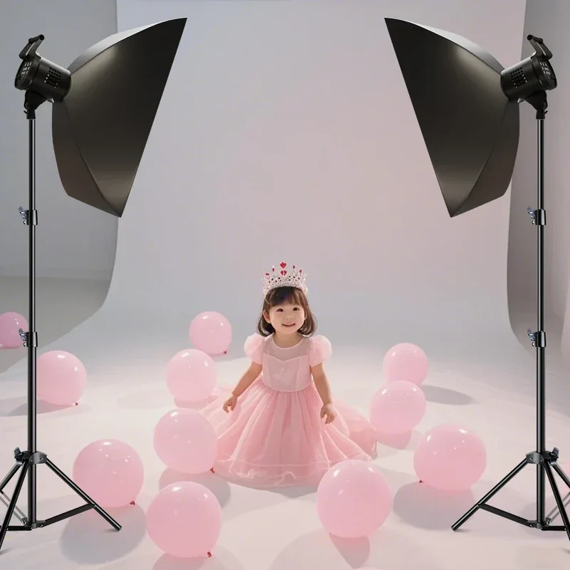 135W Photography LED Video Light Daylight-Balanced Sun Lamp for Portrait Flash Studio Accessories Youtube Live