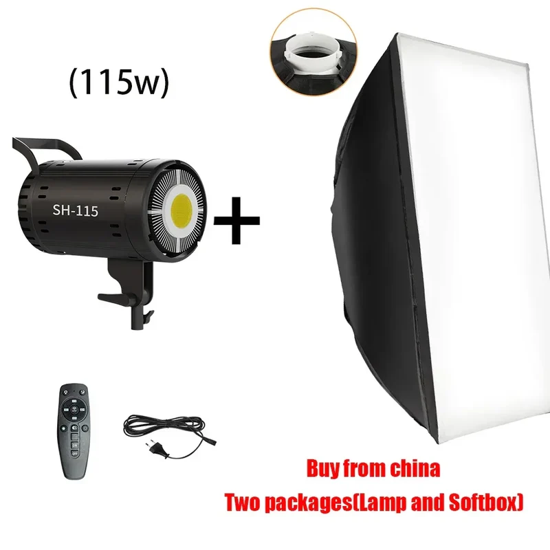 135W Photography LED Video Light Daylight-Balanced Sun Lamp for Portrait Flash Studio Accessories Youtube Live