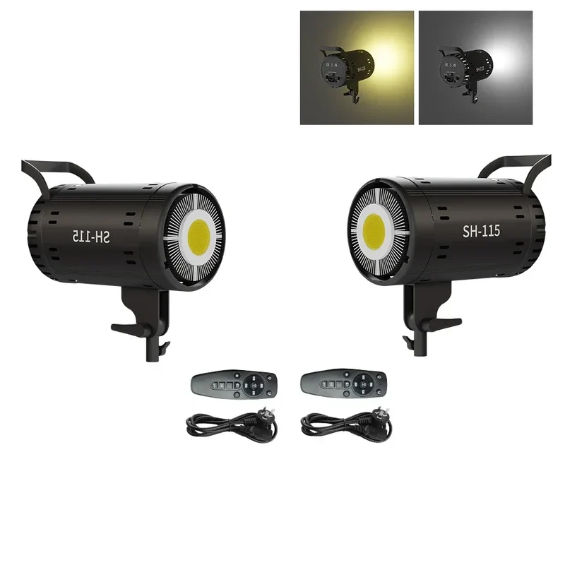 135W Photography LED Video Light Daylight-Balanced Sun Lamp for Portrait Flash Studio Accessories Youtube Live