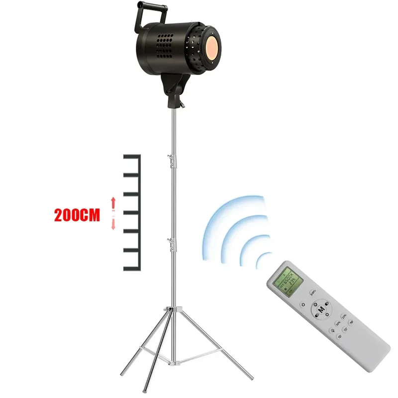135W Photography LED Video Light Daylight-Balanced Sun Lamp for Portrait Flash Studio Accessories Youtube Live