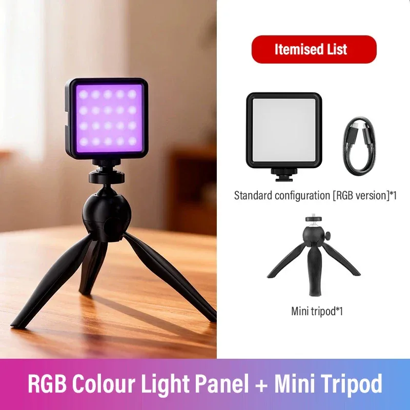 SOONPHO P5 LED RGB Video Light Professional Photographic Lighting 2500K-7000K Bi Color For Photo Studio Portable Lamp