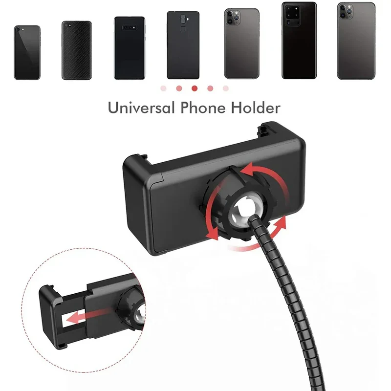 16/26/33cm LED Selfie Light Photography Lights With Tripod Bluetooth Remote Control Dimmable Ring Light For Video Live Fill Lamp